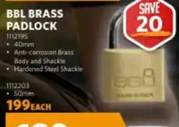 BUCO BBL BRASS PADLOCK offer