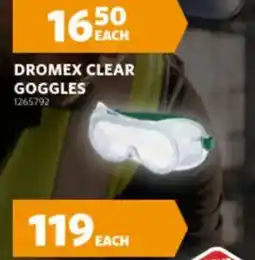 BUCO Dromex Clear Goggles offer