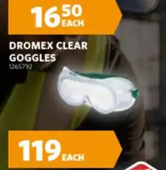 Dromex Clear Goggles