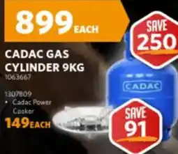 BUCO Cadac Gas Cylinder 9KG offer