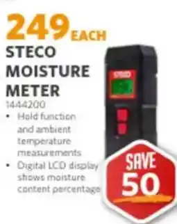 BUCO STECO MOISTURE METER offer