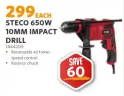 BUCO STECO 650W 10MM IMPACT DRILL offer