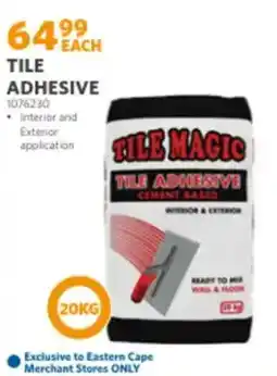 BUCO Tile Magic Tile Adhesive offer