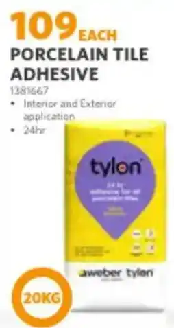 BUCO Porcelain Tile Adhesive offer