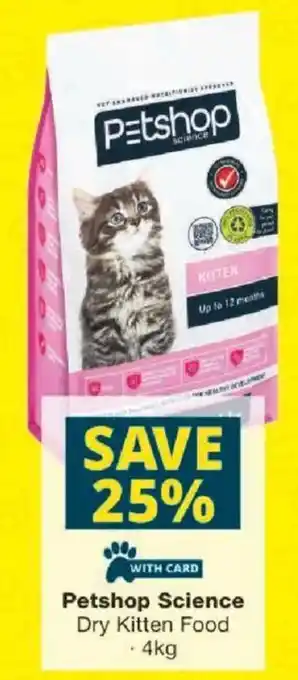 Petshop Science Dry Kitten Food