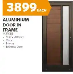 BUCO ALUMINIUM DOOR IN FRAME offer