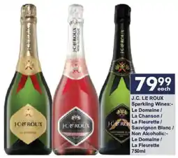 President Hyper J.C. LE ROUX Sparkling Wines offer