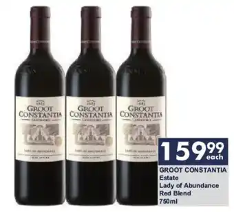 Groot Constantia Estate Lady of Abundance Red Blend