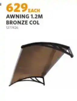 BUCO AWNING 1.2M BRONZE COL offer