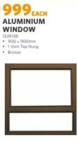 BUCO ALUMINIUM WINDOW offer