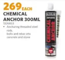BUCO Chemical Anchor offer