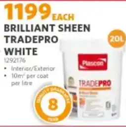 BUCO Brilliant Sheen TradePro White offer