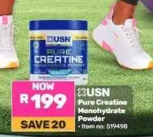 Game USN Pure Creatine Monohydrate Powder offer