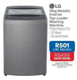 OK Furniture LG Metallic Inverter Top-Loader Washing Machine offer