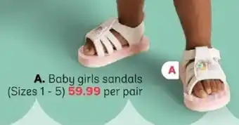 Baby girls sandals