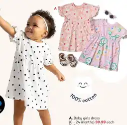PEP Baby girls dress offer