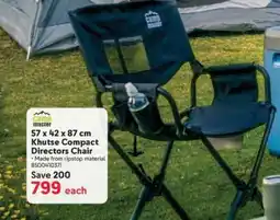Makro Khutse Compact Directors Chair offer