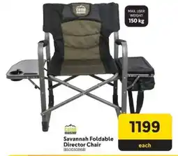 Makro Savannah Foldable Director Chair offer