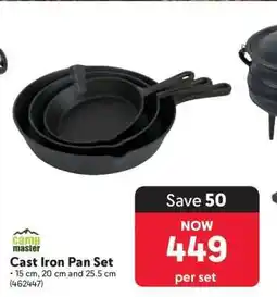 Makro Cast Iron Pan Set offer