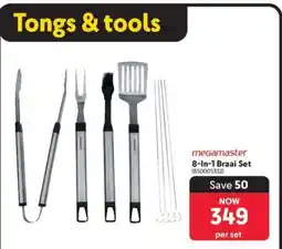 Makro Megamaster 8-In-1 Braai Set offer
