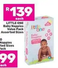 Game Little One Baby Nappies Value Pack offer