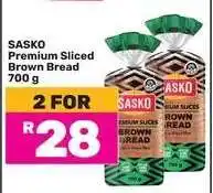 Game Sasko Premium Sliced Brown Bread 700 g offer