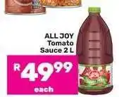 Game All Joy Tomato Sauce 2 L offer