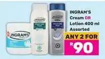 Game Ingram's Cream or Lotion offer