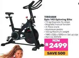 Game Trojan Spin 140 Spinning Bike offer