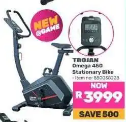 Game TROJAN Omega 450 Stationary Bike offer