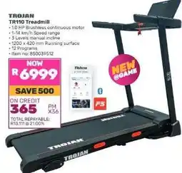 Game TROJAN TR110 Treadmill offer