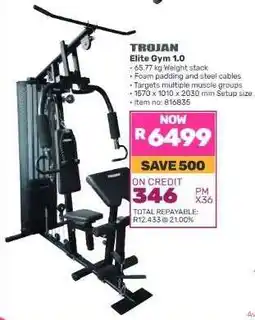 Game Trojan Elite Gym 1.0 offer