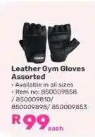 Game Leather Gym Gloves Assorted offer