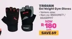 Game TROJAN Gel Weight Gym Gloves offer