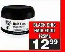 Advance Cash n Carry BLACK CHIC HAIR FOOD 125ML offer