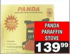 Advance Cash n Carry PANDA PARAFFIN STOVE offer