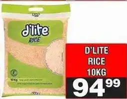 Advance Cash n Carry D'LITE RICE 10KG offer