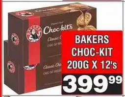 Advance Cash n Carry BAKERS CHOC-KIT 200G X 12's offer