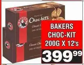 Advance Cash n Carry BAKERS CHOC-KIT 200G X 12's offer