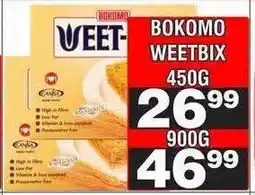 Advance Cash n Carry Bokomo Weetbix 450g offer