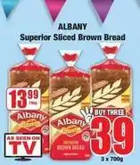 Boxer Albany - superior sliced brown bread offer
