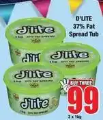 Boxer D'lite - spread tub offer