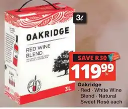 Liquor Shop Oakridge Red Wine Blend offer
