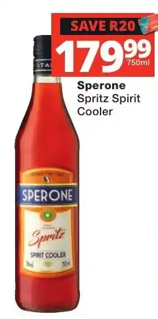 Liquor Shop Sperone Spritz Spirit Cooler offer