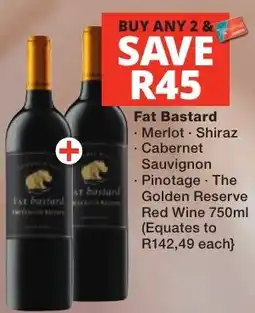 Liquor Shop Fat Bastard Red Wine offer