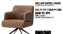 Home Corp WILLOW SWIVEL CHAIR offer