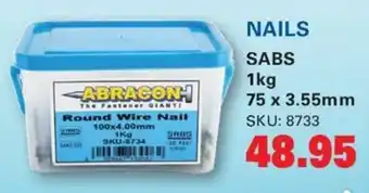 Round Wire Nail ABRACON