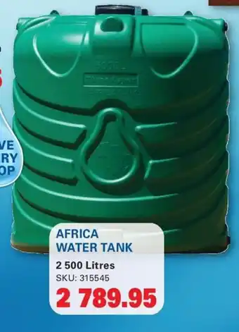 Africa Water Tank