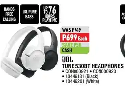 Home Corp JBL TUNE 530BT HEADPHONES offer