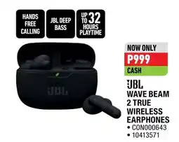 Home Corp JBL WAVE BEAM 2 TRUE WIRELESS EARPHONES offer